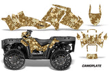 ATV Graphics Kit Decal Sticker Wrap For Polaris Sportsman WV850 2014-2015 CAMOPLATE TAN
