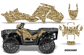 ATV Graphics Kit Decal Sticker Wrap For Polaris Sportsman WV850 2014-2015 DIGICAMO TAN-atv motorcycle utv parts accessories gear helmets jackets gloves pantsAll Terrain Depot