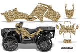 ATV Graphics Kit Decal Sticker Wrap For Polaris Sportsman WV850 2014-2015 DIGICAMO TAN
