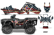 Load image into Gallery viewer, ATV Graphics Kit Decal Sticker Wrap For Polaris Sportsman WV850 2014-2015 WW2 BOMBER-atv motorcycle utv parts accessories gear helmets jackets gloves pantsAll Terrain Depot