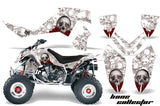 ATV Graphics Kit Quad Decal Wrap For Polaris Outlaw 500 525 2006-2008 BONES WHITE