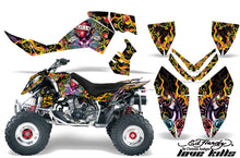 Load image into Gallery viewer, ATV Graphics Kit Quad Decal Wrap For Polaris Outlaw 500 525 2006-2008 EDHLK BLACK-atv motorcycle utv parts accessories gear helmets jackets gloves pantsAll Terrain Depot