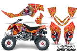 ATV Graphics Kit Quad Decal Wrap For Polaris Outlaw 500 525 2006-2008 EDHLK RED