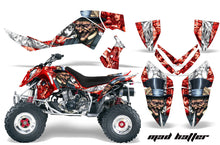 Load image into Gallery viewer, ATV Graphics Kit Quad Decal Wrap For Polaris Outlaw 500 525 2006-2008 HATTER RED WHITE-atv motorcycle utv parts accessories gear helmets jackets gloves pantsAll Terrain Depot