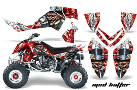 ATV Graphics Kit Quad Decal Wrap For Polaris Outlaw 500 525 2006-2008 HATTER RED WHITE-atv motorcycle utv parts accessories gear helmets jackets gloves pantsAll Terrain Depot