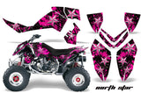 ATV Graphics Kit Quad Decal Wrap For Polaris Outlaw 500 525 2006-2008 NORTHSTAR PINK CHROME