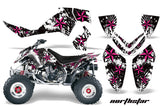 ATV Graphics Kit Quad Decal Wrap For Polaris Outlaw 500 525 2006-2008 NORTHSTAR PINK WHITE