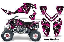 ATV Graphics Kit Quad Decal Wrap For Polaris Outlaw 500 525 2006-2008 NORTHSTAR WHITE PINK-atv motorcycle utv parts accessories gear helmets jackets gloves pantsAll Terrain Depot