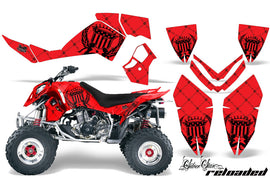 ATV Graphics Kit Quad Decal Wrap For Polaris Outlaw 500 525 2006-2008 RELOADED BLACK RED-atv motorcycle utv parts accessories gear helmets jackets gloves pantsAll Terrain Depot