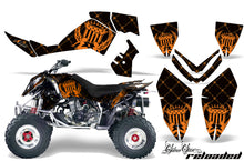 Load image into Gallery viewer, ATV Graphics Kit Quad Decal Wrap For Polaris Outlaw 500 525 2006-2008 RELOADED ORANGE BLACK-atv motorcycle utv parts accessories gear helmets jackets gloves pantsAll Terrain Depot