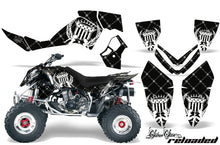 Load image into Gallery viewer, ATV Graphics Kit Quad Decal Wrap For Polaris Outlaw 500 525 2006-2008 RELOADED WHITE BLACK-atv motorcycle utv parts accessories gear helmets jackets gloves pantsAll Terrain Depot