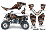 ATV Graphics Kit Quad Decal Wrap For Polaris Outlaw 500 525 2006-2008 SSSH ORANGE BLACK