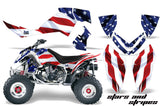 ATV Graphics Kit Quad Decal Wrap For Polaris Outlaw 500 525 2006-2008 USA FLAG