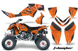 ATV Graphics Kit Quad Decal Wrap For Polaris Outlaw 500 525 2006-2008 TBOMBER ORANGE