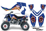 ATV Graphics Kit Quad Decal Wrap For Polaris Outlaw 500 525 2006-2008 VEGAS BLUE