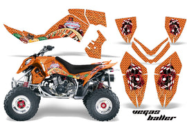 ATV Graphics Kit Quad Decal Wrap For Polaris Outlaw 500 525 2006-2008 VEGAS ORANGE-atv motorcycle utv parts accessories gear helmets jackets gloves pantsAll Terrain Depot