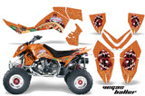 ATV Graphics Kit Quad Decal Wrap For Polaris Outlaw 500 525 2006-2008 VEGAS ORANGE