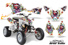 Load image into Gallery viewer, ATV Decal Graphic Kit Quad Wrap For Polaris Outlaw 450 525 2009-2012 EDHLK WHITE-atv motorcycle utv parts accessories gear helmets jackets gloves pantsAll Terrain Depot