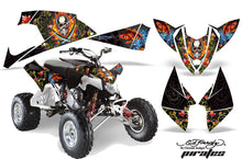 Load image into Gallery viewer, ATV Decal Graphic Kit Quad Wrap For Polaris Outlaw 450 525 2009-2012 EDHP BLACK-atv motorcycle utv parts accessories gear helmets jackets gloves pantsAll Terrain Depot