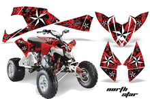 Load image into Gallery viewer, ATV Decal Graphic Kit Quad Wrap For Polaris Outlaw 450 525 2009-2012 NORTHSTAR RED-atv motorcycle utv parts accessories gear helmets jackets gloves pantsAll Terrain Depot