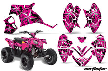 Load image into Gallery viewer, ATV Decal Graphic Kit Quad Wrap For Polaris Outlaw 90 2008-2014 Outlaw 110 2016 NORTHSTAR CHROME PINK-atv motorcycle utv parts accessories gear helmets jackets gloves pantsAll Terrain Depot