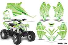Load image into Gallery viewer, ATV Decal Graphic Kit Quad Wrap For Polaris Outlaw 90 2008-2014 Outlaw 110 2016 STARLETT GREEN-atv motorcycle utv parts accessories gear helmets jackets gloves pantsAll Terrain Depot