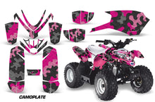 Load image into Gallery viewer, ATV Graphics Kit Quad Decal Sticker Wrap For Polaris Outlaw 50 2008-2018 CAMOPLATE PINK-atv motorcycle utv parts accessories gear helmets jackets gloves pantsAll Terrain Depot