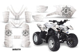 ATV Graphics Kit Quad Decal Sticker Wrap For Polaris Outlaw 50 2008-2018 WRATH