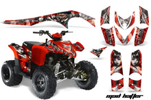 Load image into Gallery viewer, ATV Graphics Kit Decal Sticker Wrap For Polaris Phoenix 200 2005-2016 HATTER SILVER RED-atv motorcycle utv parts accessories gear helmets jackets gloves pantsAll Terrain Depot