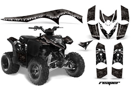 ATV Graphics Kit Decal Sticker Wrap For Polaris Phoenix 200 2005-2016 REAPER BLACK-atv motorcycle utv parts accessories gear helmets jackets gloves pantsAll Terrain Depot