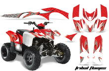 Load image into Gallery viewer, ATV Graphics Kit Decal Sticker Wrap For Polaris Phoenix 200 2005-2016 TRIBAL SILVER RED-atv motorcycle utv parts accessories gear helmets jackets gloves pantsAll Terrain Depot