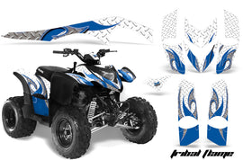 ATV Graphics Kit Decal Sticker Wrap For Polaris Phoenix 200 2005-2016 TRIBAL BLUE WHITE-atv motorcycle utv parts accessories gear helmets jackets gloves pantsAll Terrain Depot