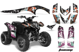 ATV Graphics Kit Decal Sticker Wrap For Polaris Phoenix 200 2005-2016 TSUNAMI BLACK-atv motorcycle utv parts accessories gear helmets jackets gloves pantsAll Terrain Depot