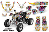 ATV Graphics Kit Quad Decal Wrap For Polaris Predator 500 2003-2007 EDHLK SILVER