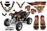 ATV Graphics Kit Quad Decal Wrap For Polaris Predator 500 2003-2007 EDHP RED