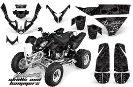 ATV Graphics Kit Quad Decal Wrap For Polaris Predator 500 2003-2007 HISH SILVER-atv motorcycle utv parts accessories gear helmets jackets gloves pantsAll Terrain Depot