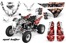 Load image into Gallery viewer, ATV Graphics Kit Quad Decal Wrap For Polaris Predator 500 2003-2007 HATTER RED WHITE-atv motorcycle utv parts accessories gear helmets jackets gloves pantsAll Terrain Depot