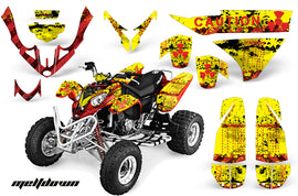 ATV Graphics Kit Quad Decal Wrap For Polaris Predator 500 2003-2007 MELTDOWN RED YELLOW-atv motorcycle utv parts accessories gear helmets jackets gloves pantsAll Terrain Depot