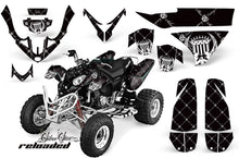 Load image into Gallery viewer, ATV Graphics Kit Quad Decal Wrap For Polaris Predator 500 2003-2007 RELOADED WHITE BLACK-atv motorcycle utv parts accessories gear helmets jackets gloves pantsAll Terrain Depot