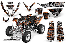 Load image into Gallery viewer, ATV Graphics Kit Quad Decal Wrap For Polaris Predator 500 2003-2007 SSSH ORANGE BLACK-atv motorcycle utv parts accessories gear helmets jackets gloves pantsAll Terrain Depot