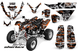 ATV Graphics Kit Quad Decal Wrap For Polaris Predator 500 2003-2007 SSSH ORANGE BLACK-atv motorcycle utv parts accessories gear helmets jackets gloves pantsAll Terrain Depot