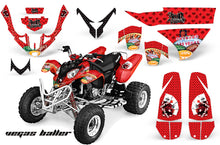 Load image into Gallery viewer, ATV Graphics Kit Quad Decal Wrap For Polaris Predator 500 2003-2007 VEGAS RED-atv motorcycle utv parts accessories gear helmets jackets gloves pantsAll Terrain Depot