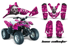 Load image into Gallery viewer, ATV Graphics Kit Quad Decal Wrap For Polaris Predator 90 2003-2007 BONES PINK-atv motorcycle utv parts accessories gear helmets jackets gloves pantsAll Terrain Depot