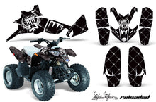 Load image into Gallery viewer, ATV Graphics Kit Quad Decal Wrap For Polaris Predator 90 2003-2007 RELOADED WHITE BLACK-atv motorcycle utv parts accessories gear helmets jackets gloves pantsAll Terrain Depot