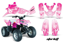 ATV Graphics Kit Quad Decal Wrap For Polaris Predator 90 2003-2007 STARLETT PINK-atv motorcycle utv parts accessories gear helmets jackets gloves pantsAll Terrain Depot