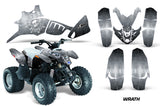 ATV Graphics Kit Quad Decal Wrap For Polaris Predator 90 2003-2007 WRATH