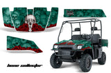 UTV Graphics Kit SxS Decal Wrap For Polaris Ranger 500 700 2005-2008 BONES MINT