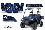 UTV Graphics Kit SxS Decal Wrap For Polaris Ranger 500 700 2005-2008 NORTHSTAR BLUE