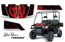 Load image into Gallery viewer, UTV Graphics Kit SxS Decal Wrap For Polaris Ranger 500 700 2005-2008 RELOADED RED BLACK-atv motorcycle utv parts accessories gear helmets jackets gloves pantsAll Terrain Depot
