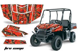 UTV Graphics Kit Decal Sticker Wrap For Polaris Ranger EV 2009-2014 FIRE CAMO RED-atv motorcycle utv parts accessories gear helmets jackets gloves pantsAll Terrain Depot
